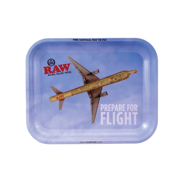 Raw Rolling Tray Flying Medium